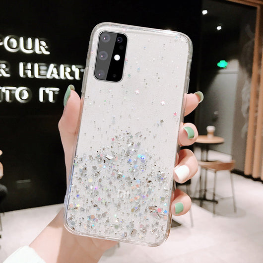 Funda Samsung con Degradado de Estrellas Rosa - Image 9