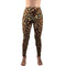 Leggings Femininos Plus Size com Estampa de Leopardo - Calça Esportiva Elástica