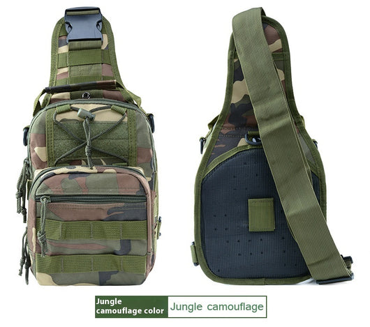 Bolsa Mensajera Táctica Impermeable en Tela Oxford con Camuflaje - Image 32