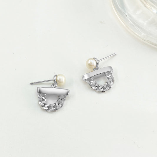 Aretes de Perlas Naturales Diseño Premium - Image 2