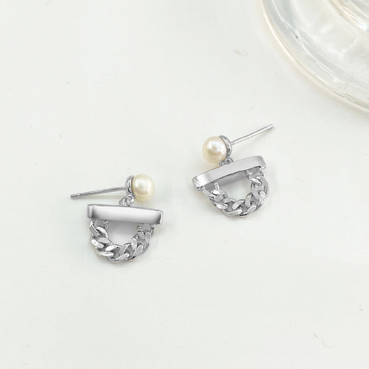 Aretes de Perlas Naturales Diseño Premium - Image 2
