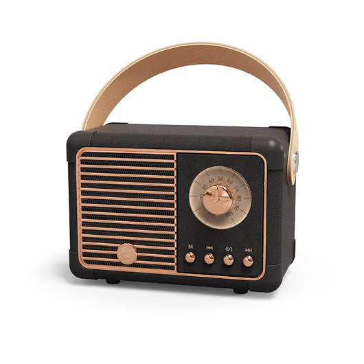 Parlante Portátil Retro con Bluetooth y Bajos Potentes - Image 5