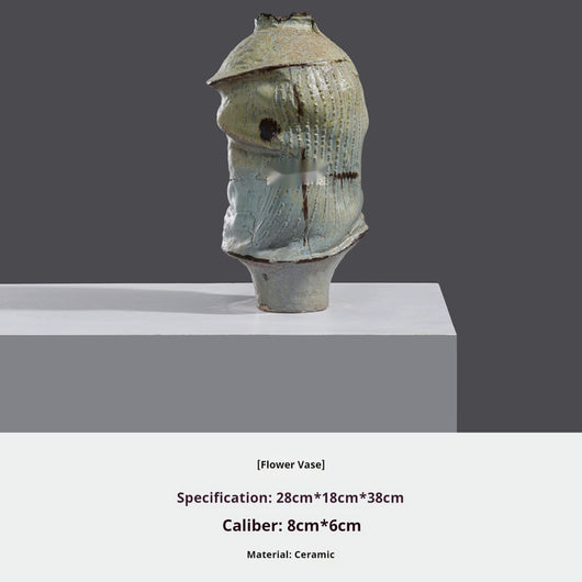 Jarrones de Cerámica Artesanal de Jingdezhen para Recepción de Hoteles y Posadas - Image 6