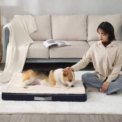 Colchoneta Ortopédica para Mascotas con Espuma Viscoelástica Lavable - Image 3