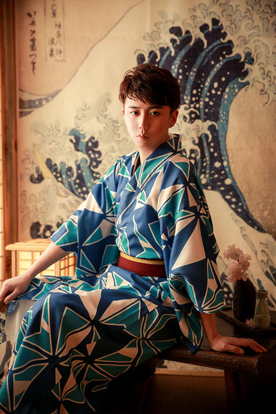 Traje Kimono Formal Japonés Antirruga sin Planchado - Image 11