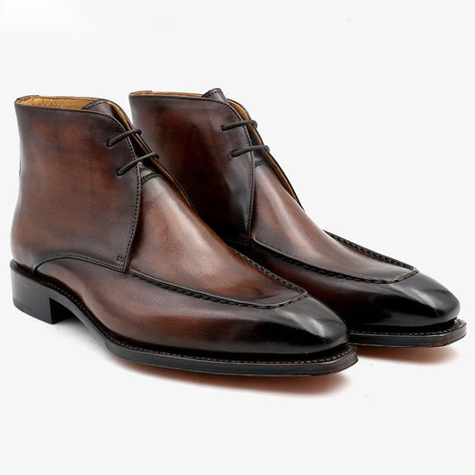 Botas de Cuero Artesanales para Hombre con Suela de Piel Vacuna - Image 14
