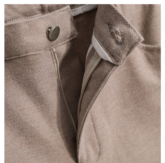 Pantalones de Lana Cintura Alta Sueltos y Reductores - Image 25