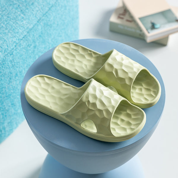 Sandalias y Pantuflas Antideslizantes para Parejas - Comodidad Suave para el Hogar