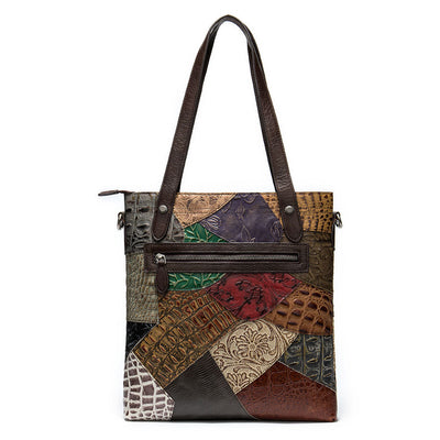 Bolso Étnico Artesanal para Mujer con Contraste de Colores - Image 6