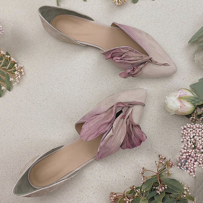 Zapatos Planos de Diseño Estético con Pétalos - Image 10