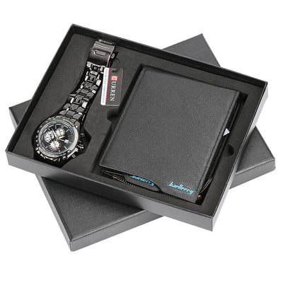 Reloj y Cartera para Hombre - Set de Regalo Elegante con Movimiento Cuarzo - Image 9