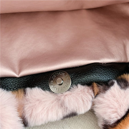 Bolso Tote Leopardo con Cadena y Correa Crossbody - Image 50