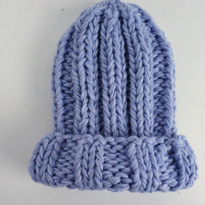 Gorro de Lana Gruesa para Mujer - Diseño Minimalista Otoño Invierno - Image 10