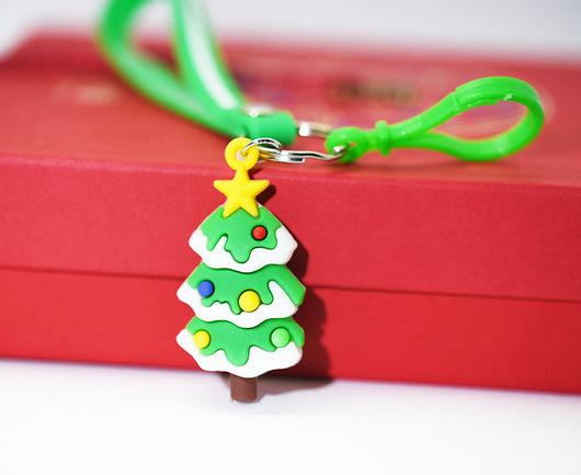 Llavero Navideño con Diseño Festivo - Papá Noel, Reno y Árbol - Image 20