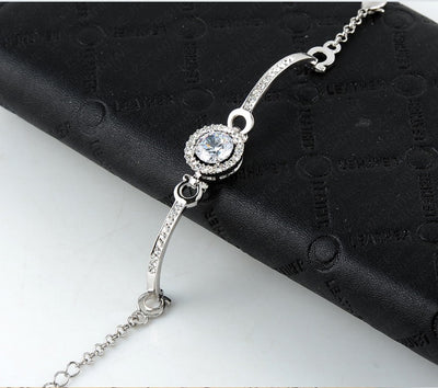 Pulsera de Circonia con Diseño Hearts and Arrows - Image 2