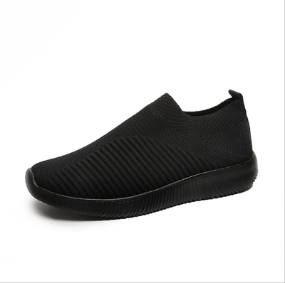 Zapatillas Deportivas Coreanas Talla Grande Tejido Volador Casual - Image 5