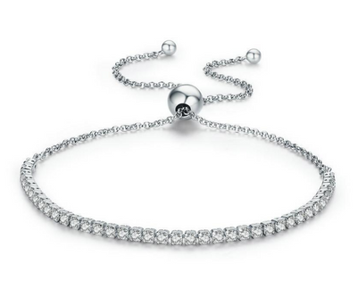 Pulsera Estrella Brillante de Plata