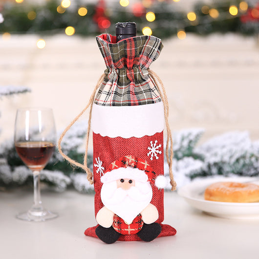 Calcetines Navideños para Botellas de Vino - Image 39