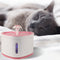 Fuente Automática para Mascotas con LED y Carga USB