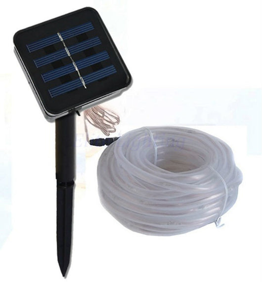 Guirnalda Solar LED de Tubo con Alambre de Cobre