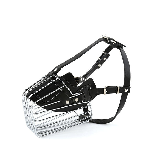 Bozal Ajustable para Perros con Correas Suaves - Protección Segura Anti-mordidas