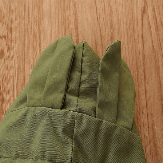 Abrigo Impermeable Infantil con Orejas de Conejo - Image 4