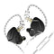 Auriculares In-Ear con Anillo Metálico y Cable Reforzado Universal