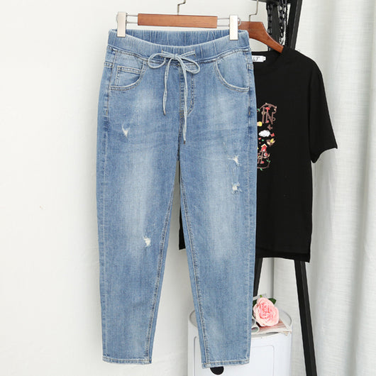Jeans Holgados Talla Grande para Mujer - Image 3