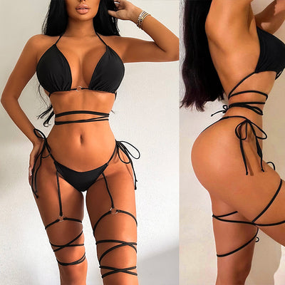 Traje de Baño Deportivo con Soporte Integrado y Cierre Ajustable