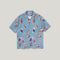 Camisa Suelta Estampada para Hombre