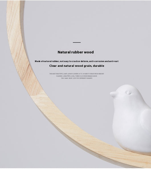 Lámpara Colgante Nórdica de Madera Maciza - Diseño Moderno para Escaleras - Image 11