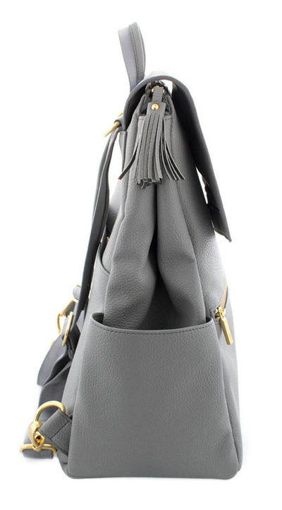 Bolsa Maternal Multifuncional PU Premium - Mochila Pañalera de Gran Capacidad - Image 6