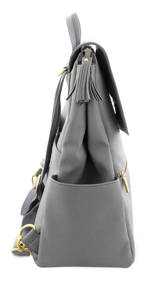Bolsa Maternal Multifuncional PU Premium - Mochila Pañalera de Gran Capacidad - Image 6