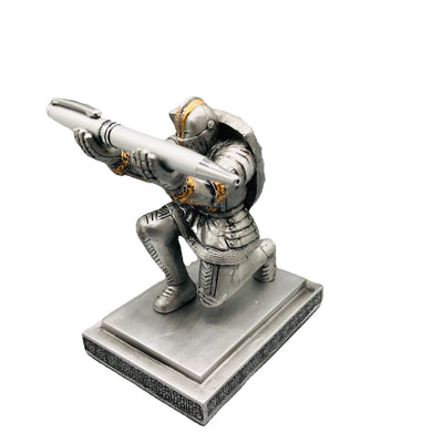 Organizador de Escritorio Ejecutivo Diseño Caballero Soldado - Image 5
