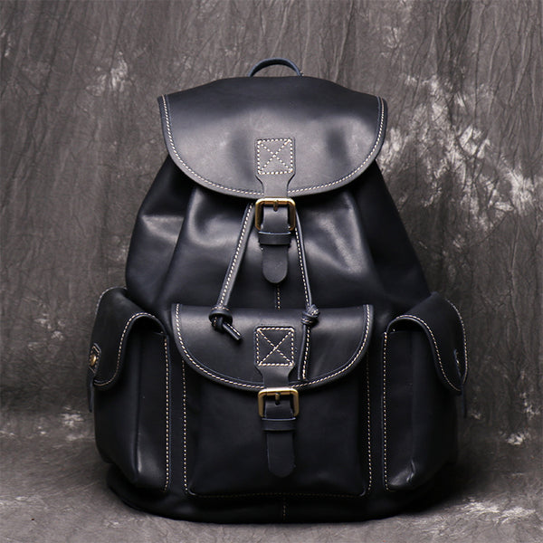 Mochila de Cuero Crazy Horse para Mujer - Image 16
