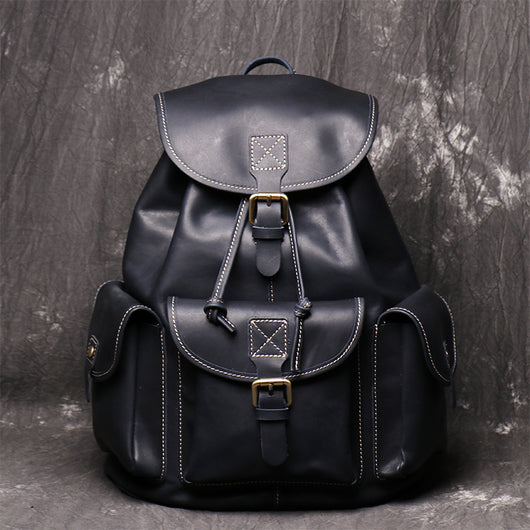 Mochila de Cuero Crazy Horse para Mujer - Image 16