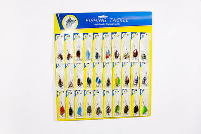 Set de 30 Anzuelos Artificiales para Pesca Deportiva - Image 2