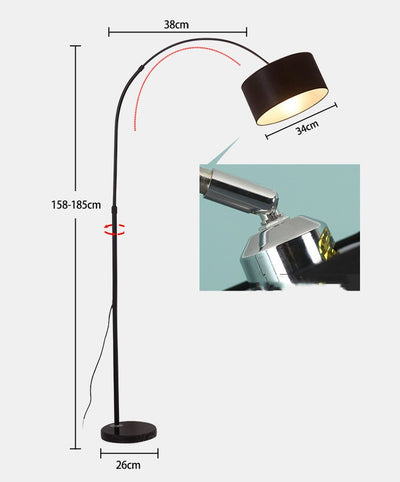 Lámpara de Pie para Dormitorio y Escritorio - Image 12