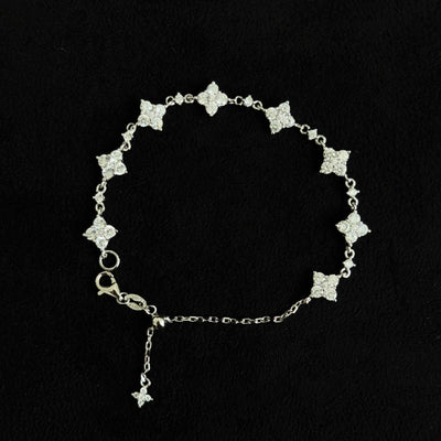 Pulsera de Plata Esterlina 925 con Diamantes Completos - Image 17