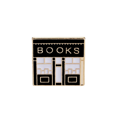 Broche de Biblioteca Cartoon - Conversación de Libros - Image 17