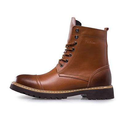 Botas Martin de Cuero para Hombre - Zapatos de Piel Auténtica - Image 2