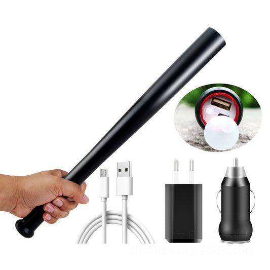 Linterna LED Recargable con Batería 18650 y Función Power Bank