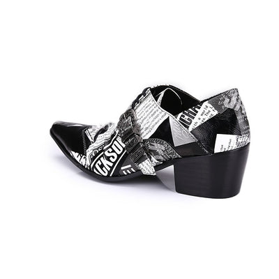 Zapatos Casuales de Cuero con Cordones y Plantilla Transpirable para Hombre - Image 6