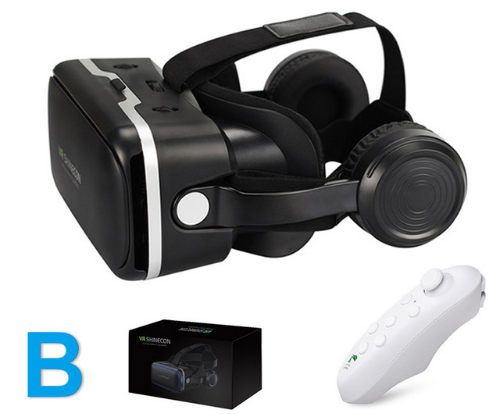 Gafas de Realidad Virtual VR Shinecon 120° con Auriculares Estéreo para Smartphone - Image 10