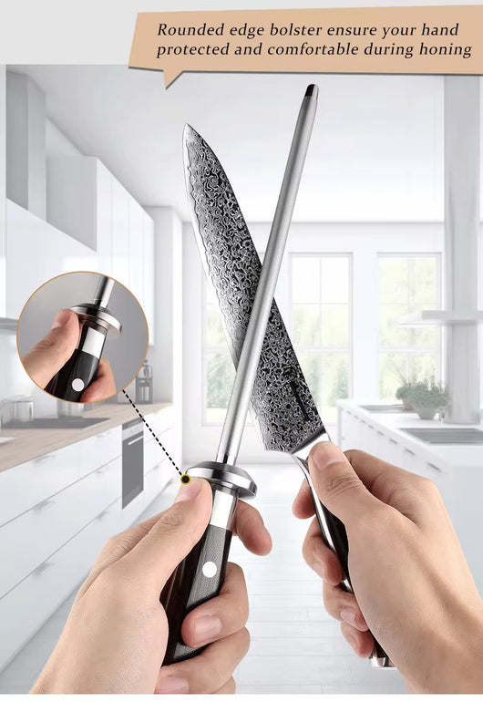 Acero de Afilado Profesional Diamond para Cocina - Image 7