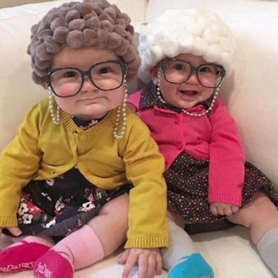 Gorro Infantil Estilo Abuelita Vintage para Bebés