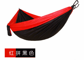 Hamaca Doble Portátil de Paracaídas Nylon 300x200cm para Exteriores - Image 7