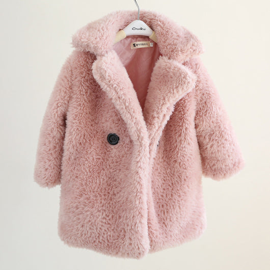 Abrigo de Piel Sintética para Niños - Colección Otoño Invierno - Image 9