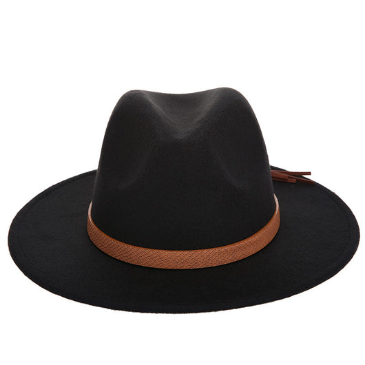 Sombrero de Lana Jazz Elegante para Mujer - Image 2