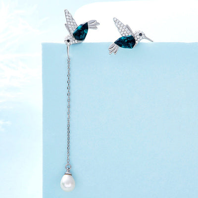 Aretes de Plumas Europeas y Americanas - Image 2